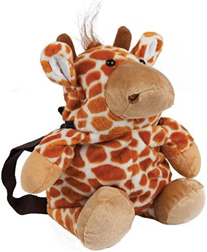 Cuddlee Backpack Soft Plush Animal Back Pack - Giraffe