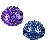 Balance Ball, Hmane 6.3Inch Half Round Yoga Balance