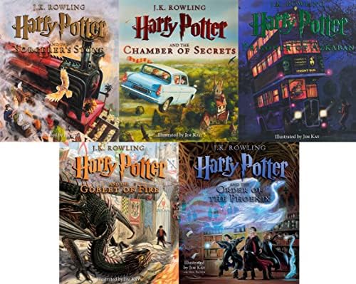 Amazon.com: Harry Potter Boxset 1-4: 9780439434867: Rowling, J.K.