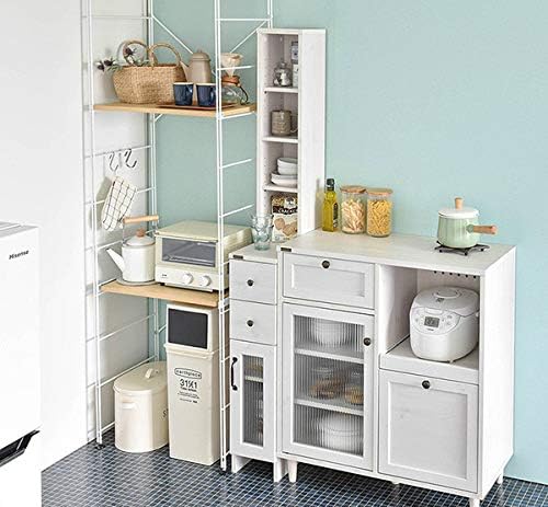 Amazon Co Jp 隙間収納 cm ランドリー収納 ランドリーチェスト ランドリーラック 収納棚 すき間 スリム おしゃれ 洗面所 北欧 白 ホワイト ホーム キッチン