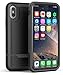 iPhone Xs MAX Case (2018) - Encased Heavy Duty Protective Military Grade Armor Protection w/Full Body Shock Resistant TPU (2018 Rebel Black)