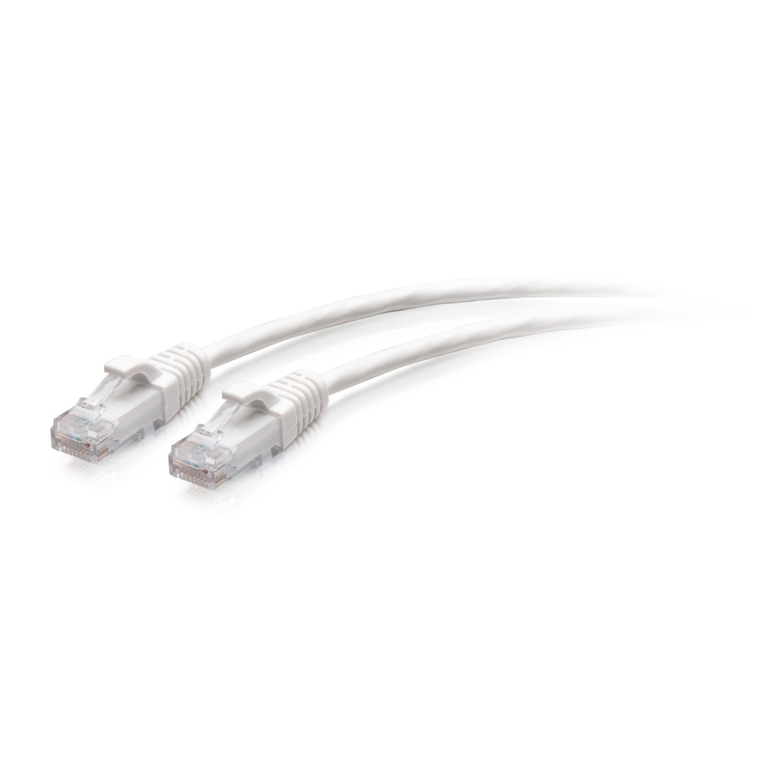 C2G 1.5M (5Foot) CAT6A Extra Flexible Slim Ethernet Cable, Ideal for use with Router, Modem, Internet,Wifi boxes, Xbox, PS5, Smart TV, SKY Q, IP Camera. Delivering Ultra Fast Internet Speeds. WHITE