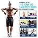 Victorem Pull Up Assistance Bands - Set of 5 - Power Resistance Bands for Stretching, Strengthening, Therapy, Upper and Lower Body Exercises - with 5 Mini Loop Bands - Dark Color Set