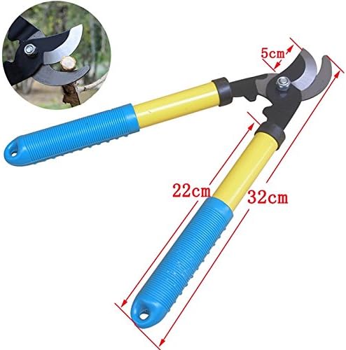 High Carbon Steel Garden Pruning Shears Slippery Handle Gardening Scissors Cut Thick Branches Garden Tools Bonsai Supplies