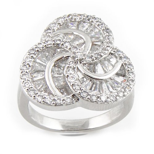 Imitation Giant Diamond Rings (1 dz)