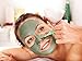 Face Mask Brush, ESARORA Silicone Cosmetic Brush Set of 6 Face Mask Brush set and Eye makeup Brushes (Green)