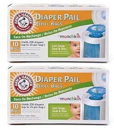 arm and hammer munchkin diaper pail refills