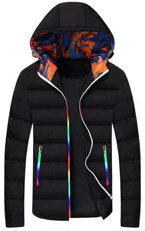 Amazon Scennekコットンジャケットメンズ寒さm 4xlプレーンフル3色カジュアルシンプルラージサイズジャケットダウンジャケット軽量ソフト アウトドア アウトドアジャケット 通販