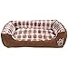 Animals Favorite New Rectangle Pet Bed with Dog Paw Print (25