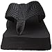 Nomad Pancho Black EVA Thong mid-Wedge