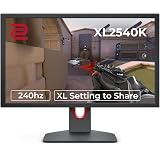 Amazon.com: BenQ ZOWIE XL2540 24.5 Inch 240Hz Gaming Monitor with G-Sync  Compatible/ Adaptive Sync | 1080P 1ms | Black eQualizer for Competitive  Edge | S-Switch for custom Display Profiles | Shield : Electronics