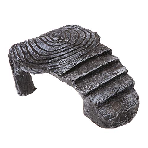 Sarora - Reptile Platform Turtle Basking Aquarium Decoration Aquatic Staircase Amphibian
