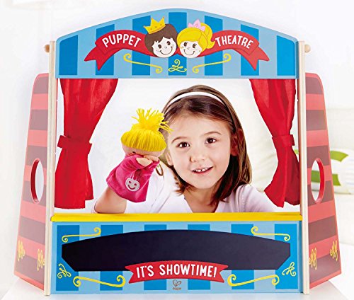 3 Hape+Wooden+Puppet+Playhouse+Accessories