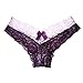 SPFAS Womens Lace Underwear Panties Sexy Soft Seamless Briefs Hipster Panties for Ladies