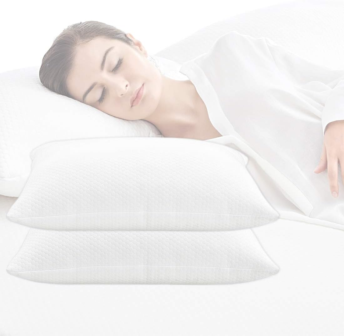 sleeping with 2 pillows