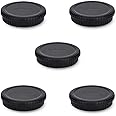 Rear Lens Cap & Body Cap Cover for Nikon Z Mount Camera Z30 Z50 Z5 Z6 Z6 II Z6 III Z7 Z7 II Z9 Z fc Replace LF-N1 Lens Cap & BF-N1 Body Cap -5 Packs