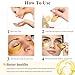 FreshMe 24K Gold Collagen Under Eye Patch for Women and Men - 20 Pairs Gel Eye Treatment Mask for Eyes Puffiness Anti Aging Removing Bags Deep Hydration Relieve Dark Circles