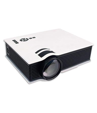 TSS Portable Projector Support USB/HDMI/VGA/AV Input/ Audio Input for Movies, Home Cinema, Theater, Training, Office, Auditorium, Restaurant