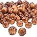 BronaGrand 100pcs 16mm Wood Round Bead Natural Wood Spacer Beads Wooden Beads for Jewelry Making DIY