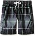 Kanu Surf Men's Big Vector Plaid Extended Size Swim Trunks