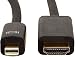 AmazonBasics Mini DisplayPort to HDMI Display Adapter Cable - 3 Feet primary