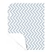 Kushies Deluxe Waterproof Changing Pad Liners - 20 x 30 inches Baby Changing Table Liners - Baby Changing Pads - Diaper Changing Flat Liner Pad Waterproof Portable (Blue Chevron)