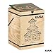 KAPLA Wooden Construction Set - 280 Building Planks in a Chest with Art Book - for Ages 3+