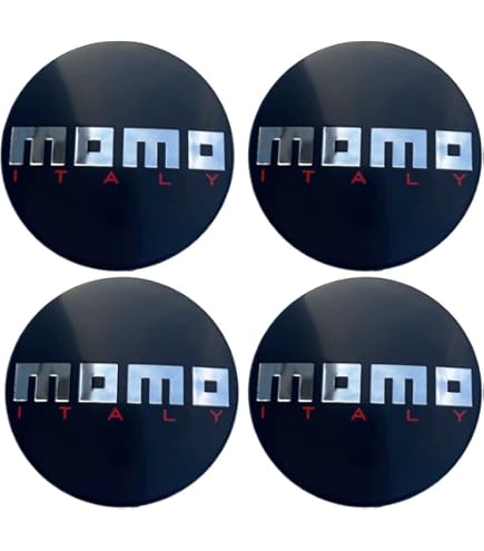 Amazon.com: 1PC MOMO Italy Racing Wheels Black Custom Wheel