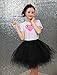 Adult Women 80's Tutu Skirt Layered Tulle Petticoat Halloween Tutu