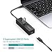 USB C HUB, UCOUSO 4 in 1 USB C to 3 USB 3.0 HUB, USB Type C HUB with 60W PD Power Delivery Charging Port, Portable Multiport USB C to Power Delivery Charging Port Adapter for MacBook Pro and More