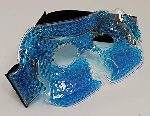 Gel Eye Mask Freezer Pack Reduce Fascia Inflammation Blasting with Hot Cold Therapy Compress Migraine Sinus Relief Ice Pack for Travel Spa