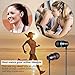 Earbuds Headphones Stereo In-ear Earphones with Microphone Mic Wired earbuds Waterproof Earphone for iPhone Samsung MP3 Players Nokia,HTC,and More Android Smartphones(Without Volume Control) Black
