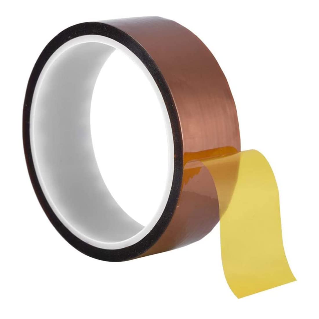 MaoNativey Heat Resistant Tape 1 Roll, Polyimide High Resistant Tape Sublimation Heat Tape for Masking and Soldering(30mm)