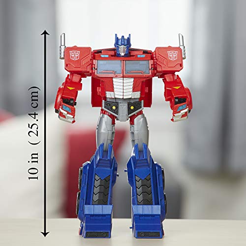 Transformers Toys Optimus Prime Cyberverse Ultimate Class Action Figure