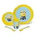 Despicable Me Minion Made 5 Piece Dinnerware Set