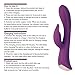 G Spot Rabbit Vibrator, BINLEFOIS Clitoris Stimulation Adult Sex Toys with Bunny Ears Waterproof Personal Massager Quiet Dual Motor Rechargeable Clit Stimulator with 10 Vibration Modes