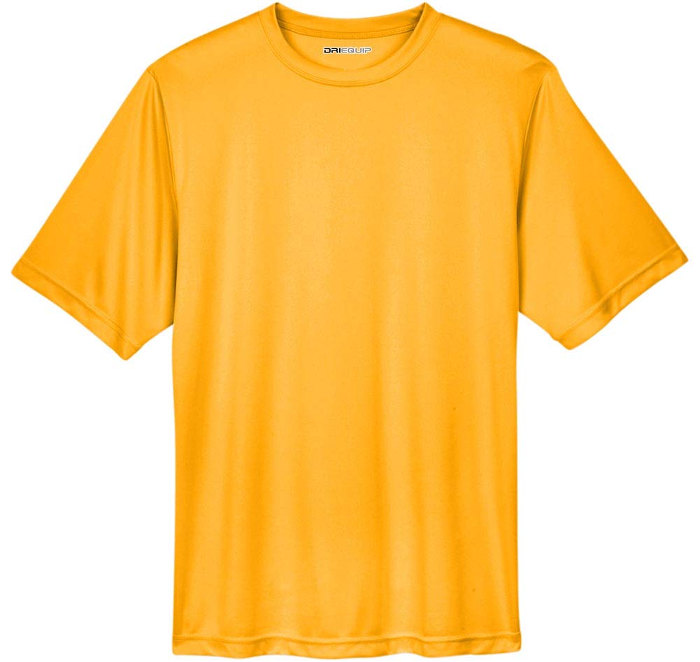 DRIEQUIP Men's Moisture Wicking UV Protection T-Shirt Sizes XS-4XL
