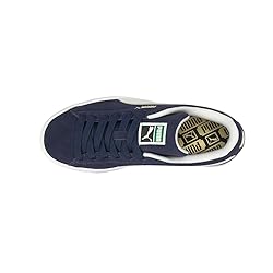 PUMA Suede Classic XXI (Big Kid) Peacoat/Puma White
