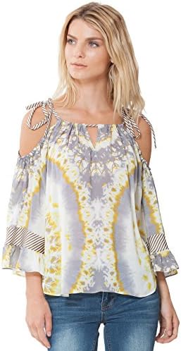 Hale Bob Ilia Cold Shoulder Top