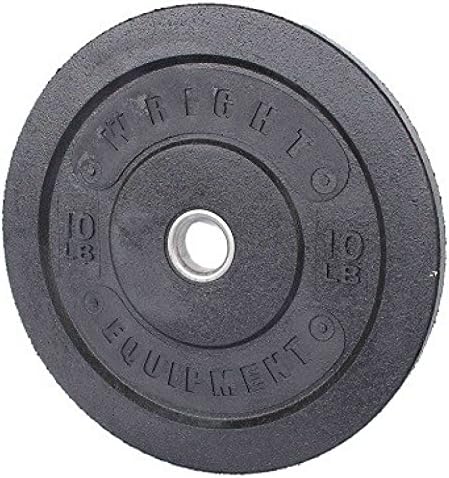 Wright Rubber 10 lb Bumper plates – Made in the USA