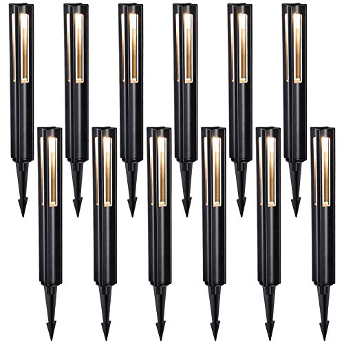 LEONLITE 12Pack Low Voltage Landscape Lights, Unique Lighting Effects