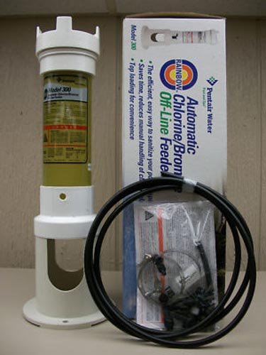 Pentair R171022 Rainbow 300C Automatic Chlorine/Bromine Off-Line Pool and Spa Feeder