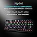 VicTsing 87 Key LED Backlit Mechanical Gaming Keyboard, Water-Resistant Mechanical Keyboard with Blue Switches, 6-Color LED Backlit Keyboardthumb 3