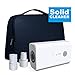 New SolidCLEANER CPAP Cleaner and Sanitizer Bundle Includes Sanitizing Bag, Compatible Heated Hose Adapter, Air Mini Adapter, Portable and Rechargeable Mask Tube Cleaner