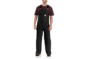 Carhartt Men's Loose Fit Washed Duck Insulated Bib Overall