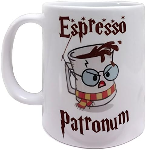 Harry Potter Espresso Patronum 11oz Ceramic Mug/Cup