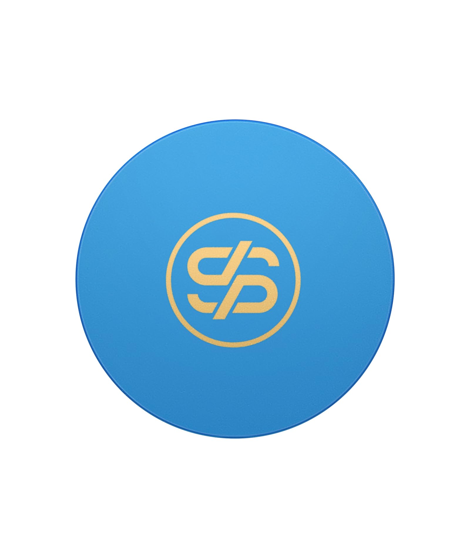 SLOWPLAY Godel Ceramic Poker Chips in Bulk, Casino Grade Ceramic 10-Gram Poker Chip for Texas Hold'em, 39mm Professional Chips Pack of 50 (Blue)