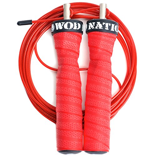 WOD Nation Attack Speed Jump Rope Adjustable Jumping Ropes Unique