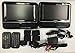 RCA Twin 7-Inch Mobile DVD Player with 2 Remotes, Watch 2 Different DVDs at the Same Time, Black (Certified Refurbished)