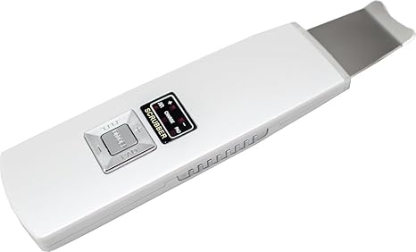 Ultraschall Skin Scrubber ohne Kabel Skin Cleaner YOUR SPA Original Gesicht Peeling mit LCD Schönheitsgerät